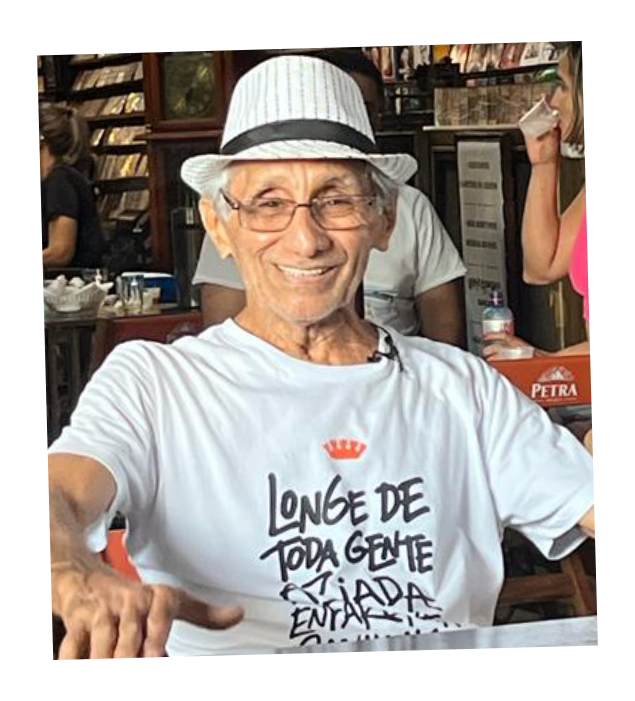 Seu Léo, fundador do Bar do Léo